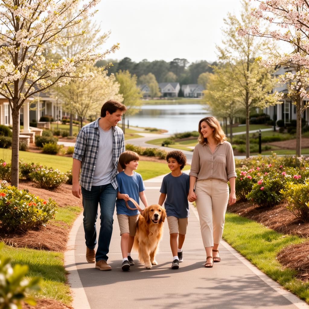 Gaston County new construction landscape